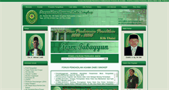 Desktop Screenshot of pa-dabosingkep.go.id